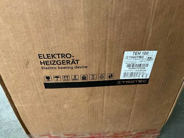 Trotec teh 100 elektrische verwarming - afbeelding 7 van  7