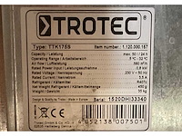 Trotec ttk 175 s condensatiedroger / bouwdroger - afbeelding 2 van  10