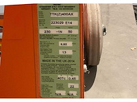 Trotec ttk 400ax condensatiedroger / bouwdroger - afbeelding 9 van  9