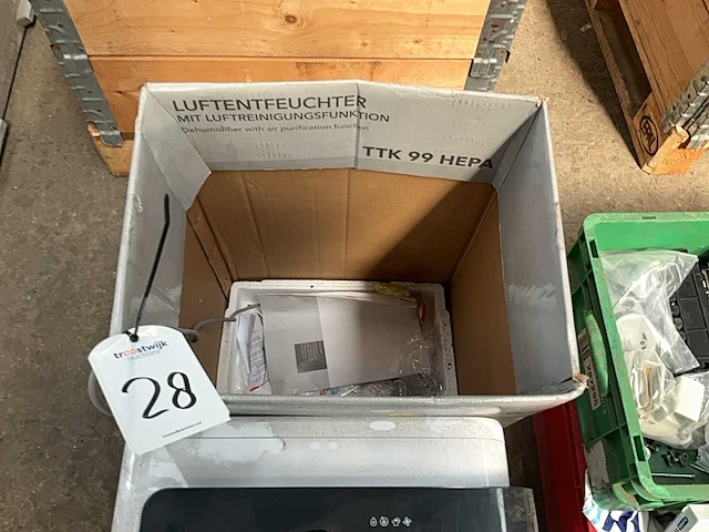 Trotec ttk 99 hepa luchtontvochtiger - afbeelding 4 van  5