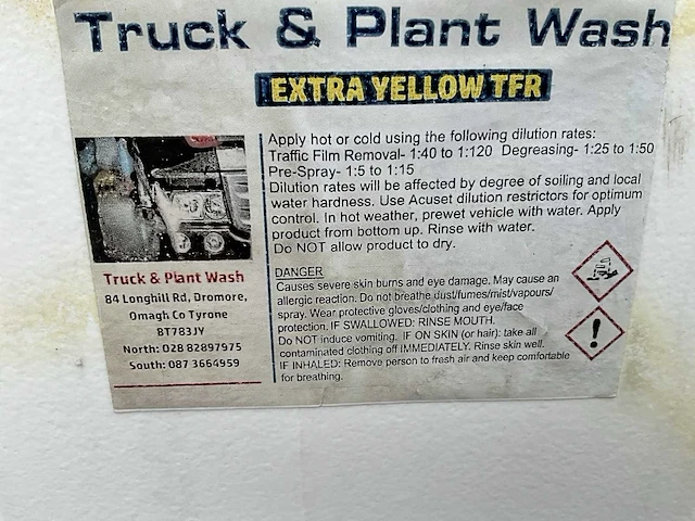 Truck and plant wash extra yellow tfr - afbeelding 6 van  6