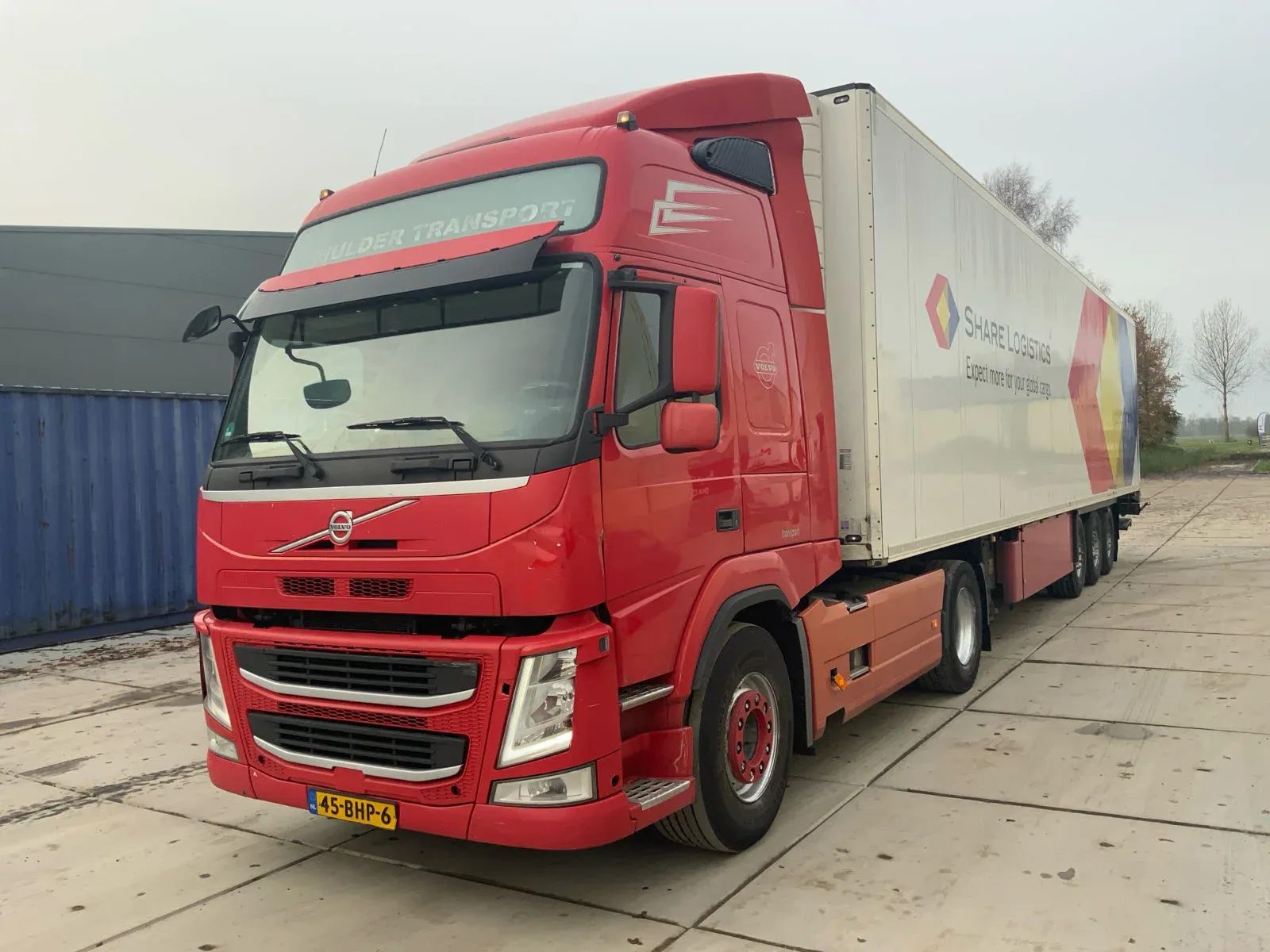 Truck, trailers en intern transport