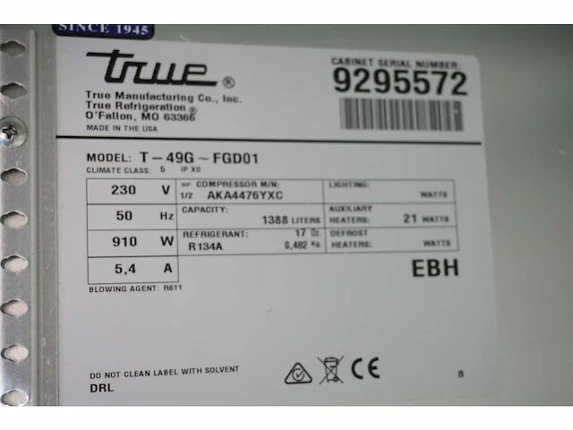True - t-49g - koelkast - afbeelding 7 van  7