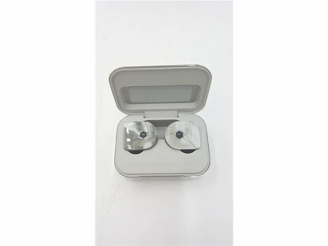 True wireless hoofdtelefoon 35 uur batterijduur per lading edelmetalen oplaadcase ipx4 wit marble - afbeelding 3 van  5