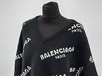 Trui, maat 34 balenciaga, intarsia cotton blend - afbeelding 2 van  7