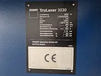 Trumpf - trulaser 3030 l20 - lasersnijmachine - afbeelding 12 van  20