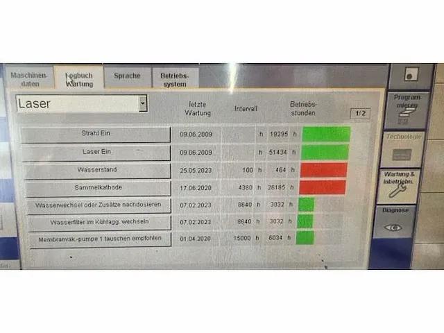Trumpf - trulaser 3030 l20 - lasersnijmachine - afbeelding 16 van  20