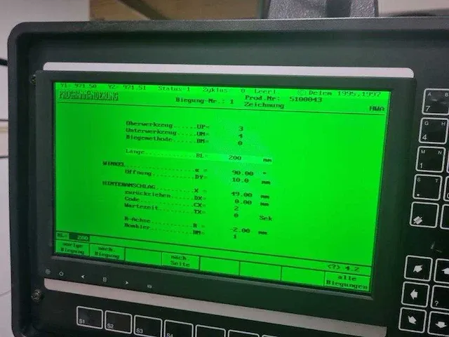 Trumpf - trumabend v85 - cnc kantbank - 1998 - afbeelding 4 van  7
