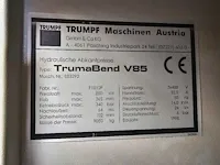 Trumpf - trumabend v85 - cnc kantbank - 1998 - afbeelding 6 van  16