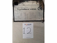 Trumph - 1999 - trumabend v230 - cnc kantbank - afbeelding 9 van  9