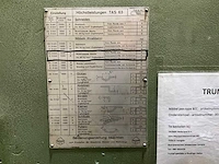 Trumph tas 63 pons-nibbelmachine - afbeelding 8 van  8