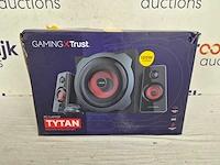 Trust gxt 38 tytan - 2.1 subwoofer speakerset - zwart - afbeelding 2 van  2