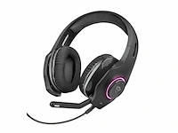 Trust gxt 455 torus headset hoofdband 3,5mm-connector zwart - afbeelding 3 van  5