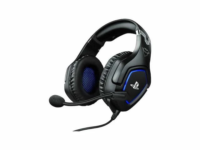 Trust gxt 488 forze - bedrade gaming headset - geschikt voor ps4 & ps5 - zwart - afbeelding 1 van  2