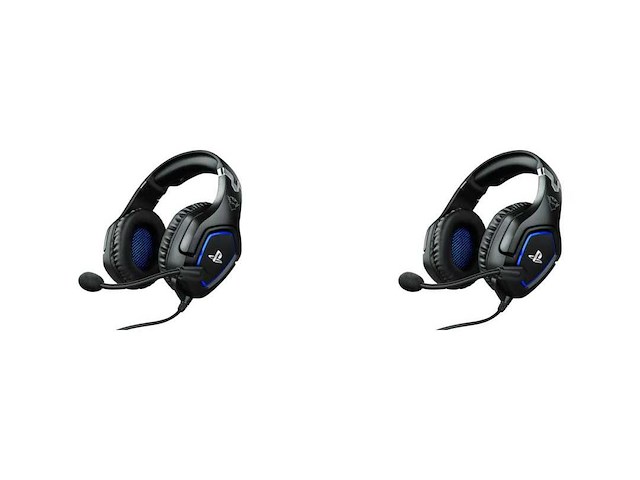 Trust gxt 488 forze - gaming headset voor ps4 official licenced - 3.5mm aansluiting - zwart - afbeelding 1 van  2