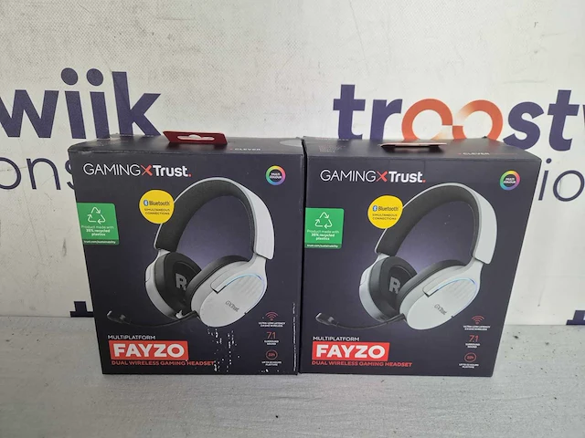 Trust gxt 491 fayzo - wit - (2x) - afbeelding 2 van  2