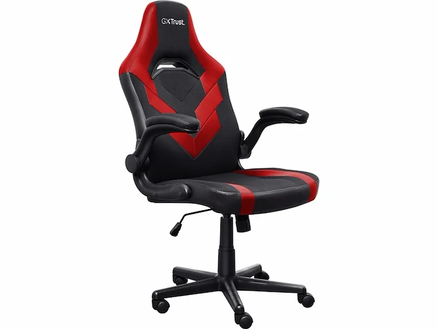 Trust gxt 703r riye gaming stoel zwart/rood - afbeelding 1 van  4