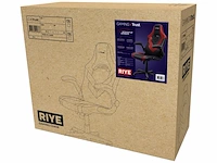 Trust gxt 703r riye gaming stoel zwart/rood - afbeelding 4 van  4