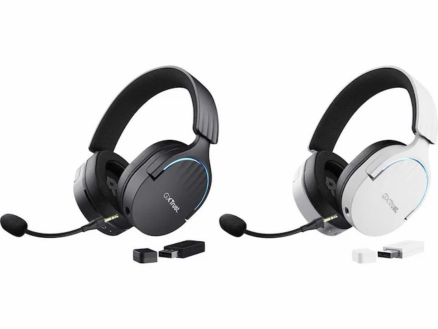 Trust gxt491 fayzo - draadloze gaming headset voor ps5 - pc - afbeelding 1 van  2