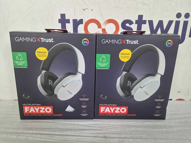 Trust gxt491w fayzo - draadloze gaming headset (2x) - afbeelding 2 van  2