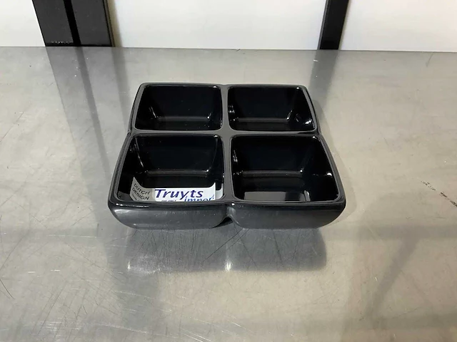 Truyts - four square 2.5 - melamine 4-vaks schaal (6x) - afbeelding 1 van  2