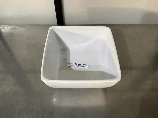 Truyts - square bowl 6" - melamine serveerkom (6x) - afbeelding 1 van  2