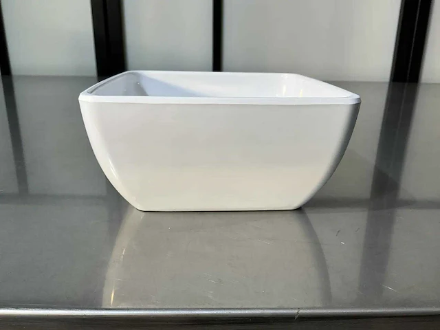 Truyts - square bowl 6" - melamine serveerkom (6x) - afbeelding 2 van  2