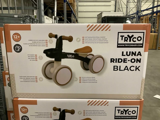 Tryco luna ride-on black - afbeelding 2 van  2