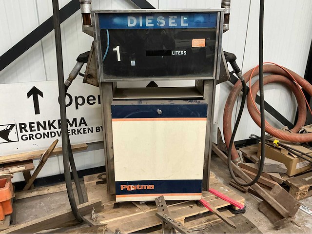 Ts salzkotten dieselpomp met dubbele dispenser - afbeelding 1 van  10