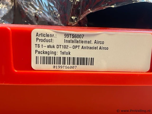 Ts t-stuk dt102 opt antraciet airco excl. magazijnbak - afbeelding 3 van  3