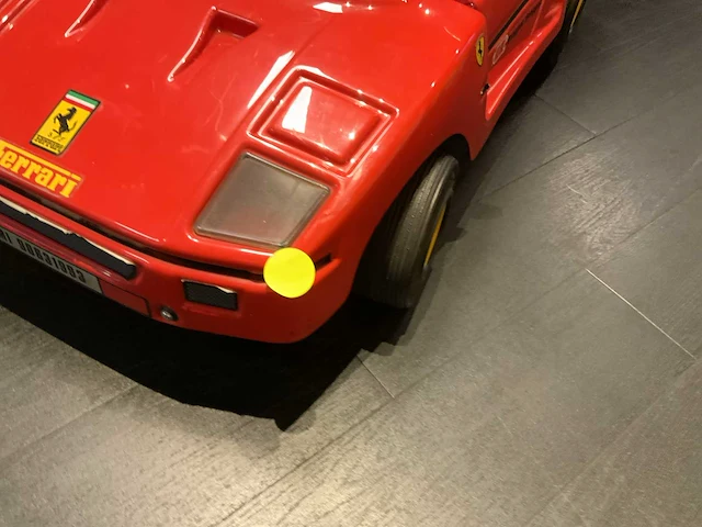 Tt toys ferrari f40 trapauto - afbeelding 8 van  10