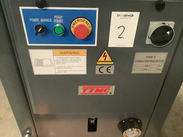 Ttmc - 2024 - hnm - overige snijmachines - afbeelding 2 van  5