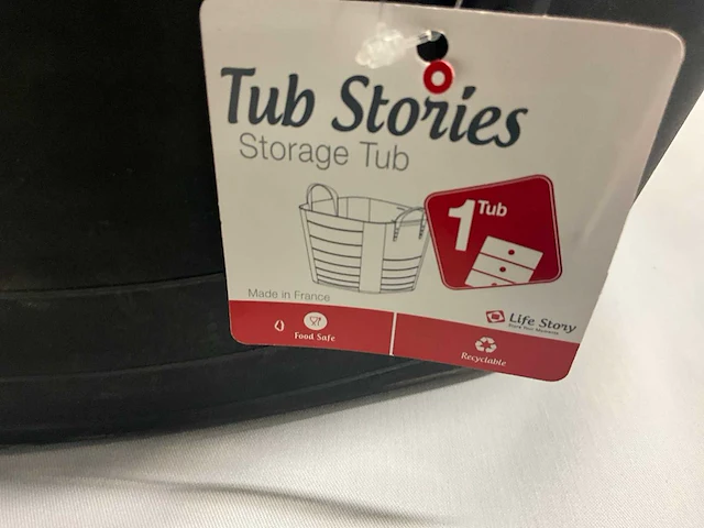 Tubstories 12,5 liter stapelmand (110x) - afbeelding 6 van  8