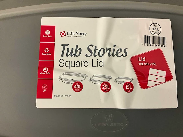 Tubstories 15 liter stapelmand (53x) - afbeelding 7 van  8