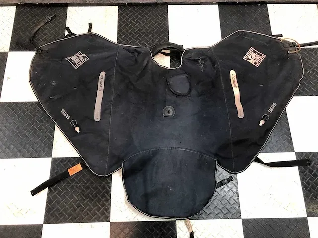 Tucano urbano termoscud beenkleed vespa lx, lxv, s, r153x - afbeelding 4 van  5