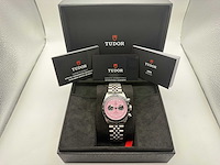 Tudor black bay chrono pink | 79360n-0019 | "inter miami" | pink dial | 2025 | new - afbeelding 4 van  12