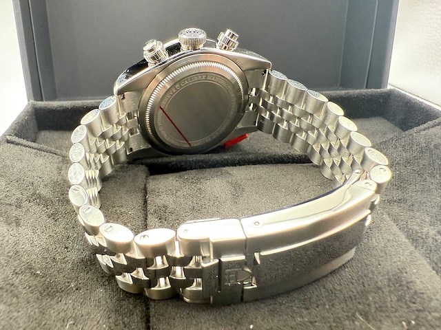 Tudor black bay chrono pink | 79360n-0019 | "inter miami" | pink dial | 2025 | new - afbeelding 10 van  12