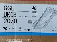 Tuimelvenster met gootstuk velux, ggl uk08 2070, edw uk08 1000 - afbeelding 3 van  4