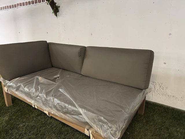 Tuinbank, loungebank 154x83x65 cm applebee - afbeelding 3 van  8