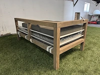 Tuinbank, loungebank 154x83x65 cm applebee - afbeelding 8 van  8