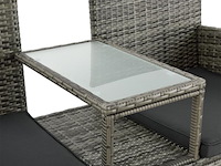 Tuinbank monaco 133x63x84cm - afbeelding 5 van  8