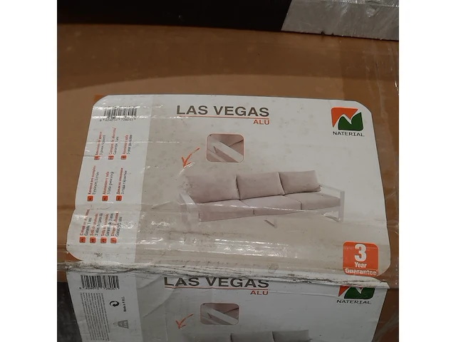 Tuinbank naterial, las vegas alu - afbeelding 4 van  4