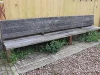 Tuinbank van hardhout - 490x67x112cm - afbeelding 1 van  4