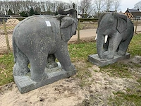 Tuinbeeld - olifant (2x) - afbeelding 1 van  11