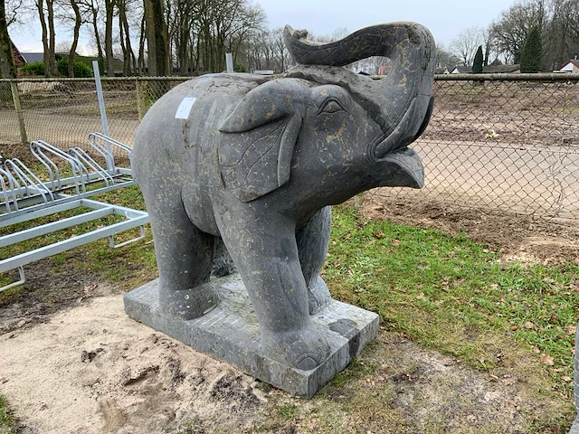 Tuinbeeld - olifant (2x) - afbeelding 4 van  11
