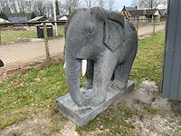 Tuinbeeld - olifant (2x) - afbeelding 9 van  11
