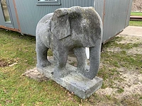 Tuinbeeld - olifant (2x) - afbeelding 10 van  11