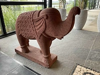 Tuinbeeld olifant - afbeelding 4 van  6