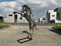 Tuinbeeld steigerend paard - afbeelding 1 van  6