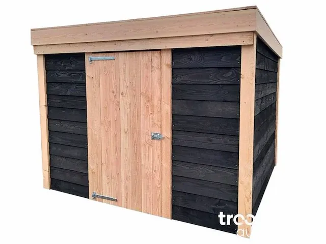 Tuinberging met lessenaarsdak 250x400x227 cm - afbeelding 1 van  8